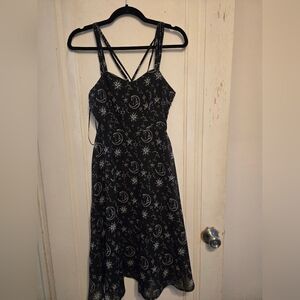 Black celestial dress